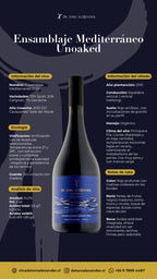 (Cajas 6 botellas) Ensamblaje Mediterráneo 2022 Unoaked