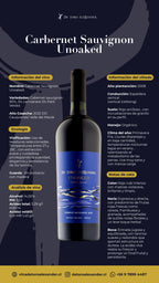 (Cajas 6 botellas) Cabernet Sauvignon 2022 Unoaked