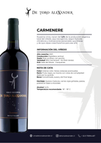(Cajas 6 botellas) Carmenere Gran Reserva 2021