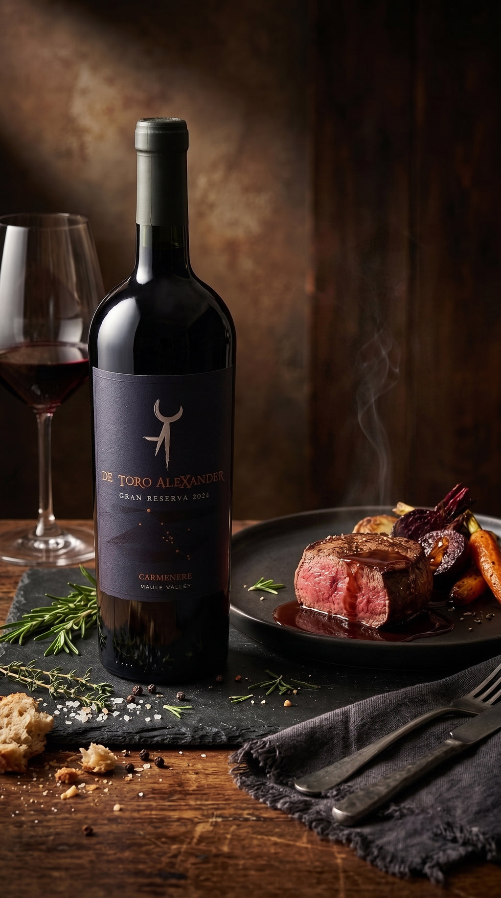 De Toro Alexander Carmenere Gran Reserva 2024 - 6 botellas 750 ml