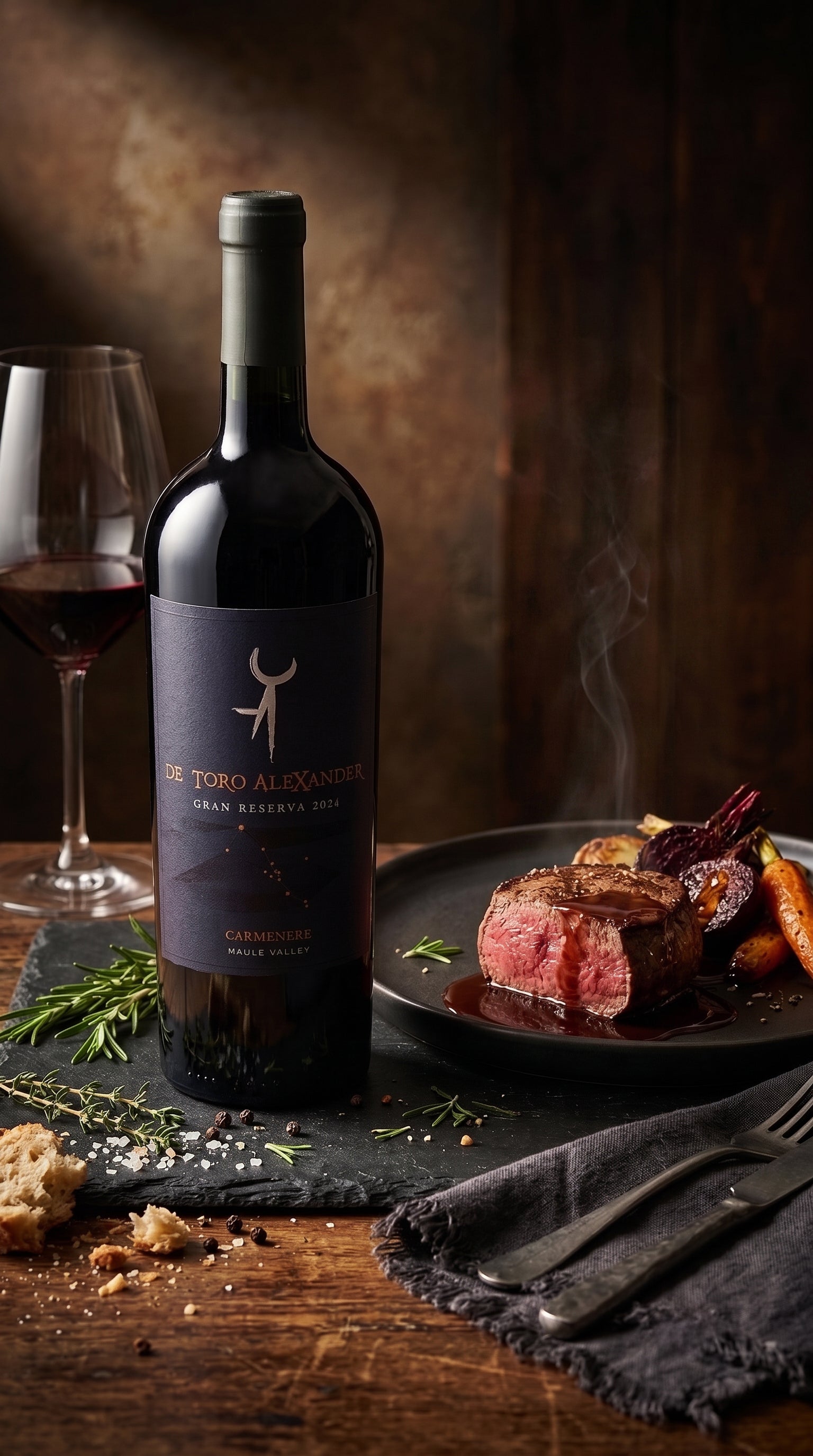 De Toro Alexander Carmenere Gran Reserva 2024 - 6 botellas 750 ml
